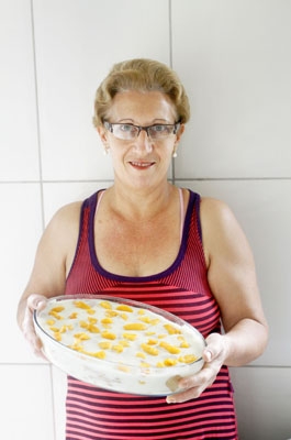 Pavê de pêssego